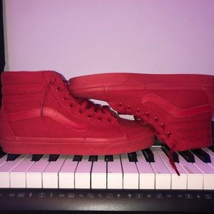 High top red vans